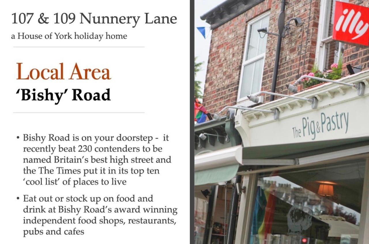 요크 107 And 109 Nunnery Lane 빌라 외부 사진