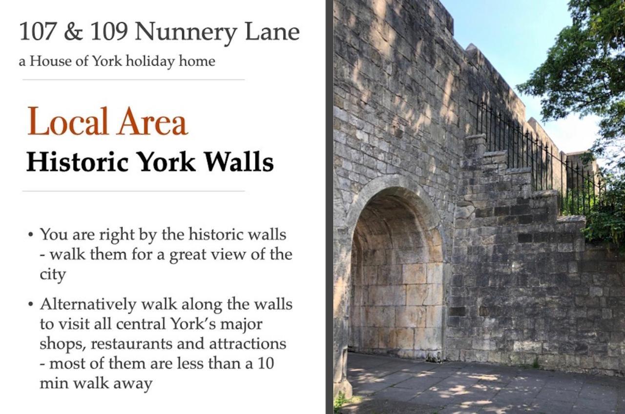 요크 107 And 109 Nunnery Lane 빌라 외부 사진